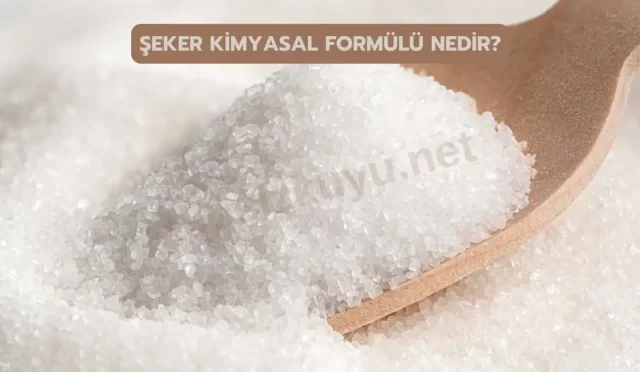 seker kimyasal formulu nedir