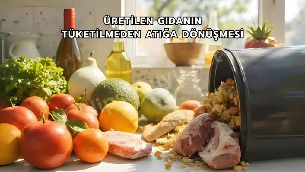 uretilen gidanin tuketilmeden once atiga donusmesi