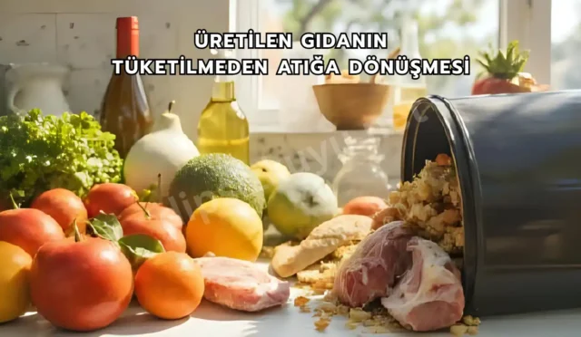 uretilen gidanin tuketilmeden once atiga donusmesi