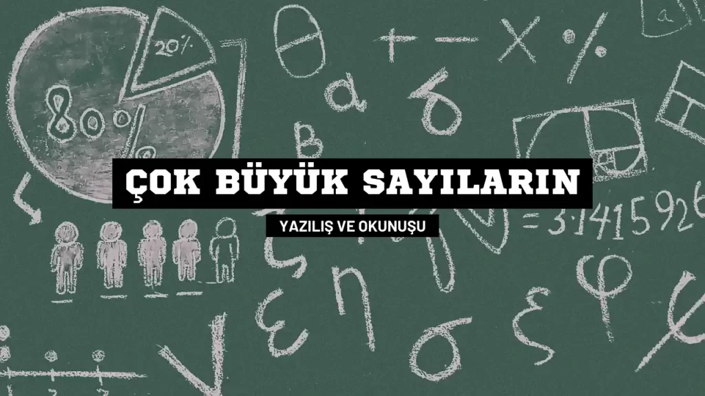 Çok Büyük Sayıların Adları ve Okunuşu