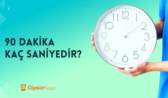 90 saniye kac dakika