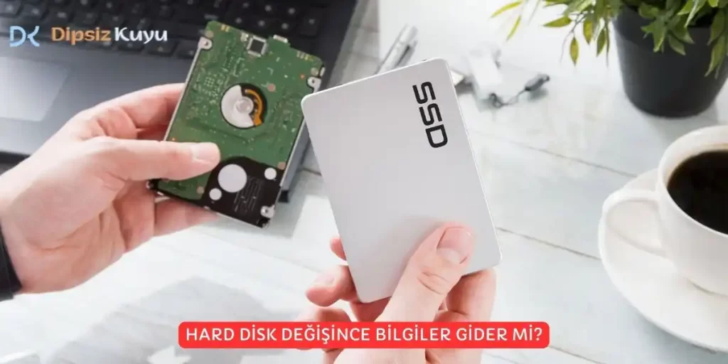 hard disk yanarsa bilgiler gider mi