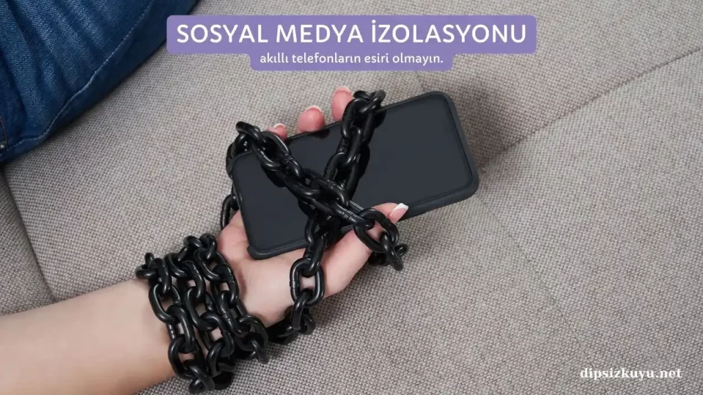 ders calisma sosyal medya izolasyonu
