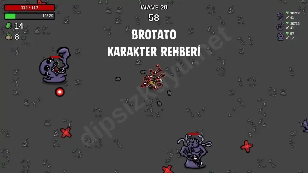Brotato Karakterleri Rehberi: Tüm Özellikler ve Stratejiler