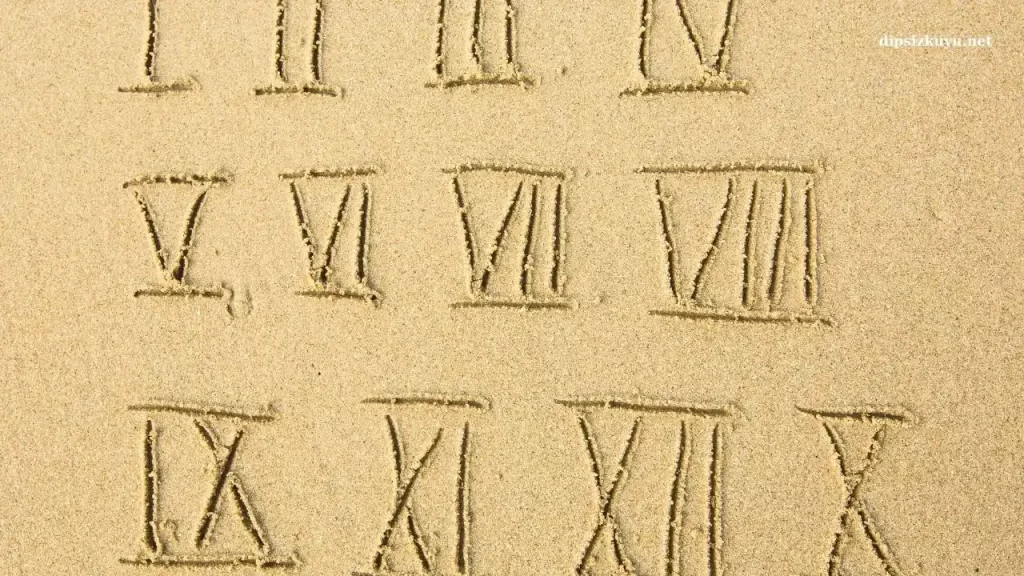 Romen Rakamları 100’e Kadar 🏛️ Roma Rakamları