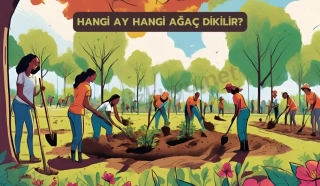 hangi ay hangi agac dikilir