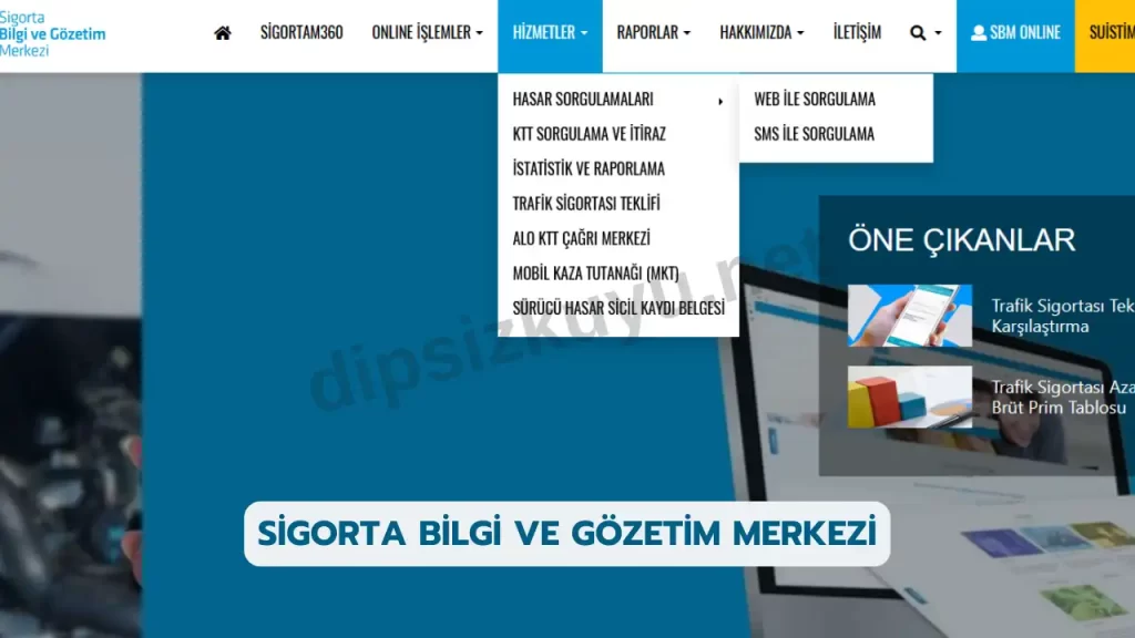 Sigorta Bilgi ve Gözetim Merkezi: Teklif, Sorgulama ve E-Devlet İşlemleri