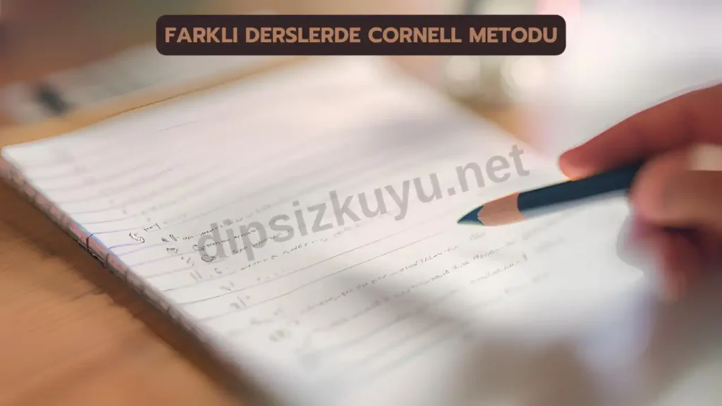cornell not alma teknigi