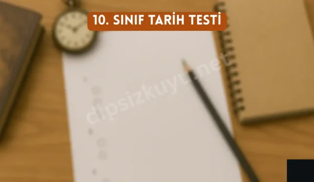 10. sinif tarih testi coz