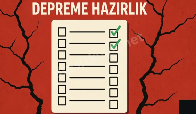 depreme hazirlik testi