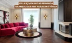 villa ic mekan tasarimi